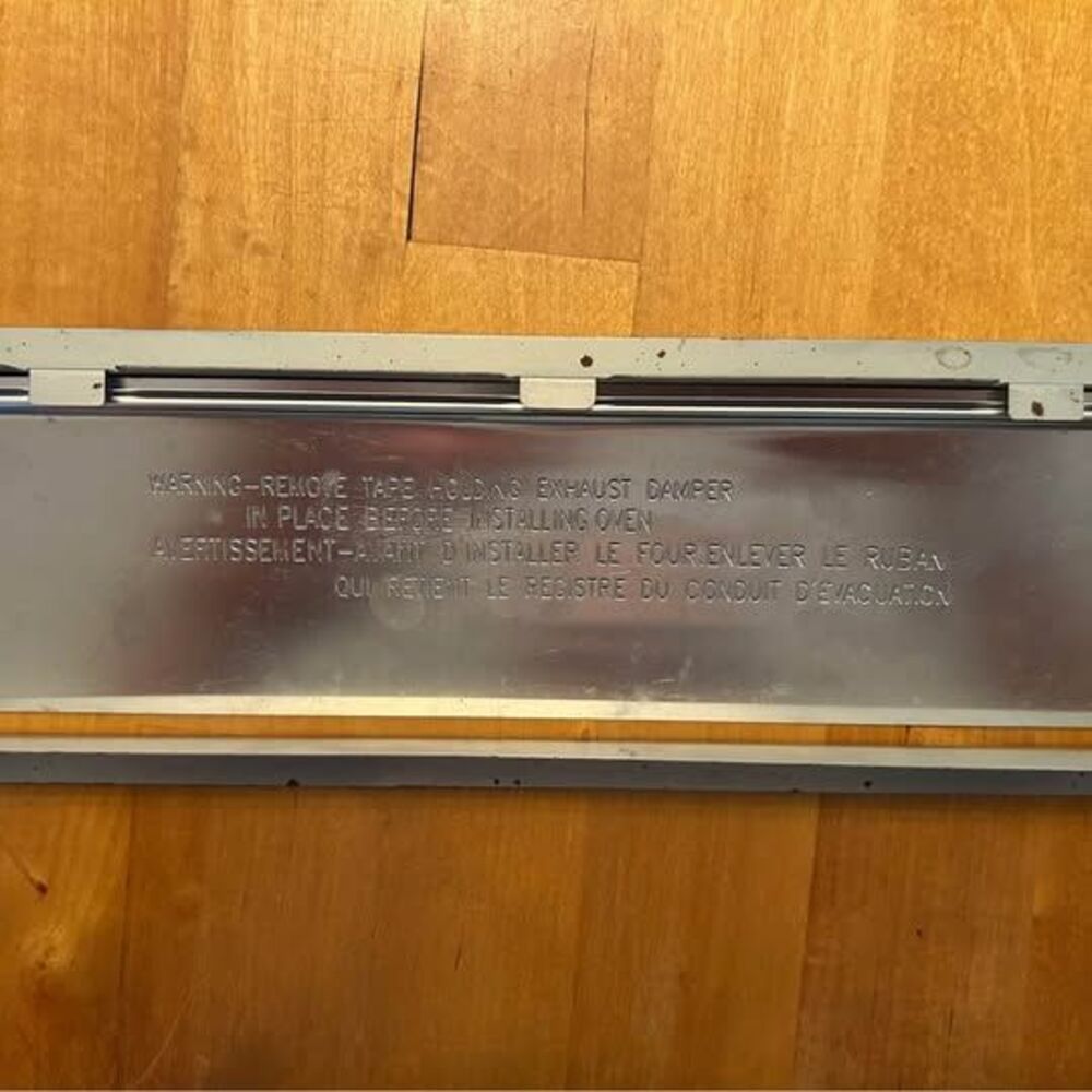 GE Microwave OEM Vent Damper 10.5 Inch